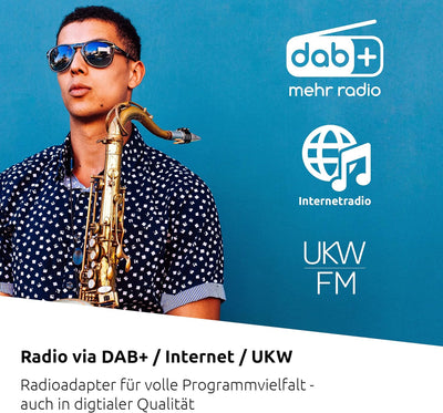 TechniSat DIGITRADIO 586 – DAB+ Hybridradio (Internetradio, UKW, Bluetooth, Spotify, Wireless Chargi