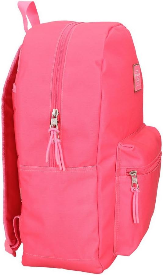 Pepe Jeans Cross Rucksack Rosa 32x44x15 cms Polyester für 15,6"-Laptop 21.12L Rucksack Fuchsia, Ruck