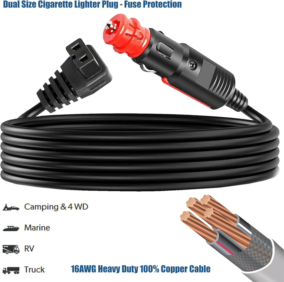 MOTOPOWER MP68992 3.5m tragbar Kühlschränke Verlängerung Power Kabel