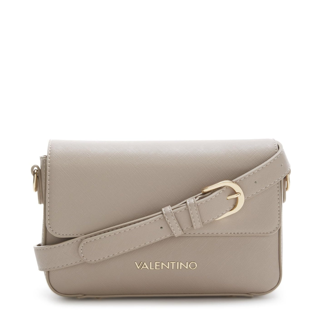 Valentino Damen Zero Re Umhängetasche, Beige