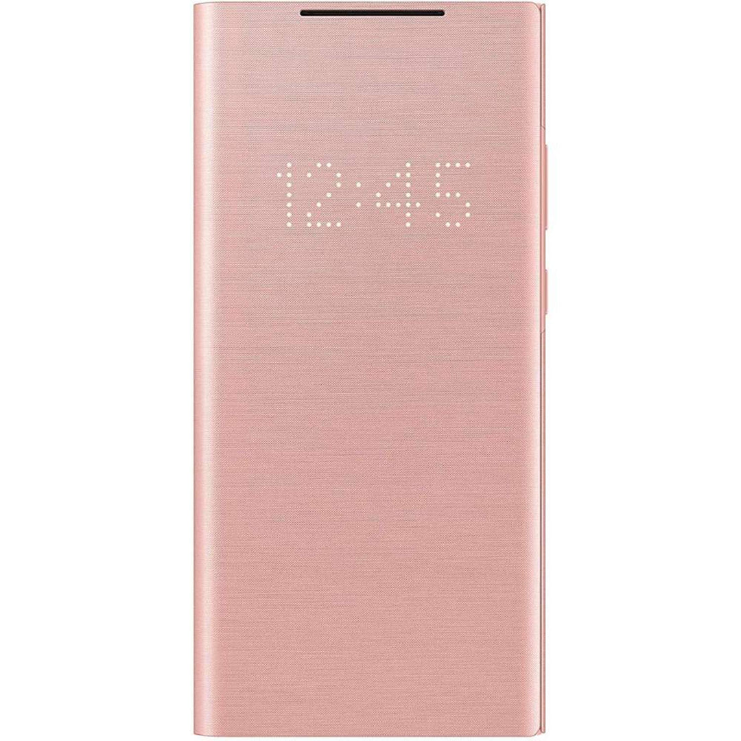 Samsung Note20 LED View Cover, braun Kupfer Note20 LED Cover