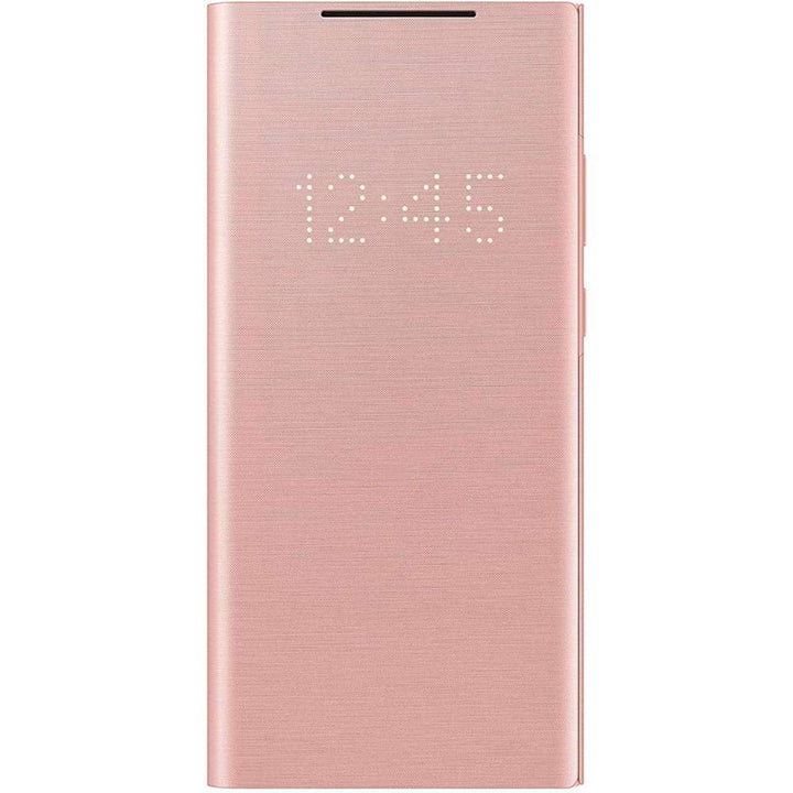 Samsung Note20 LED View Cover, braun Kupfer Note20 LED Cover