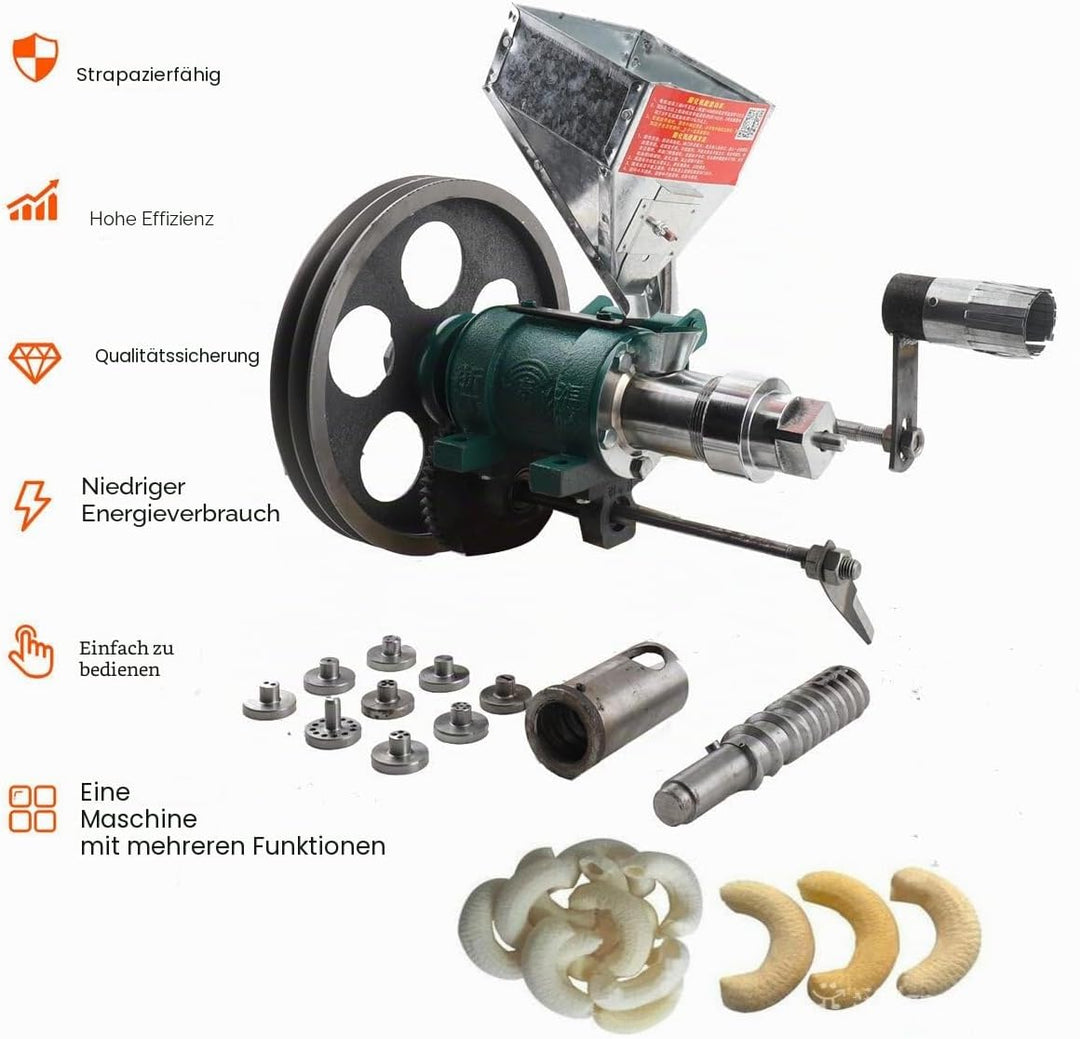 ECUTEE Puffed Food Extruder Rice Corn Puffing Extrusion Machine Puffender Lebensmittelextruder Puff