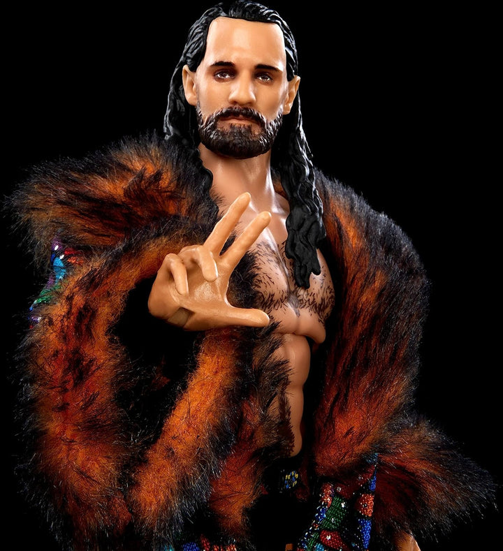 Mattel WWE Seth Rollins Ultimate Edition Actionfigur mit austauschbarem Zubehör, Artikulation und le