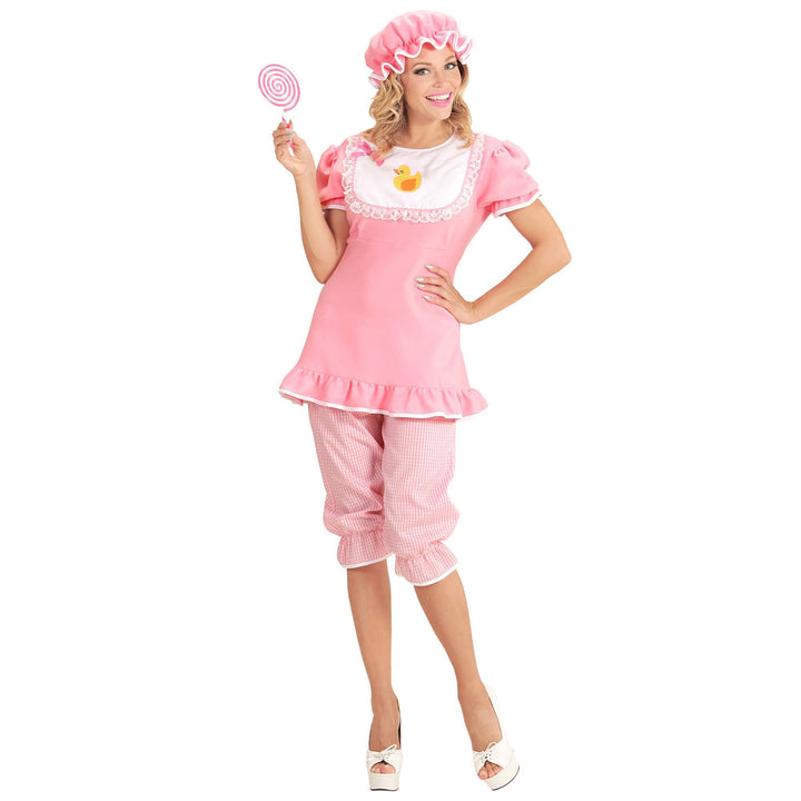 W WIDMANN MILANO Party Fashion - Kostüm Riesen Baby, Mädchen oder Junge, Faschingskostüme S Rosa, S