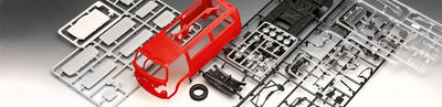 Revell Modellbausatz I Volkswagen T2 Technik I Easy-Click-Bausatz I Detailreiches Fahrzeug I Masssta