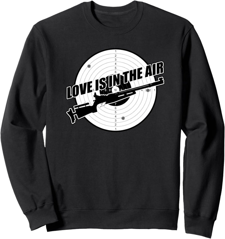 Sportschiessen Schiesssport Schiessstand Schiessscheibe Sweatshirt