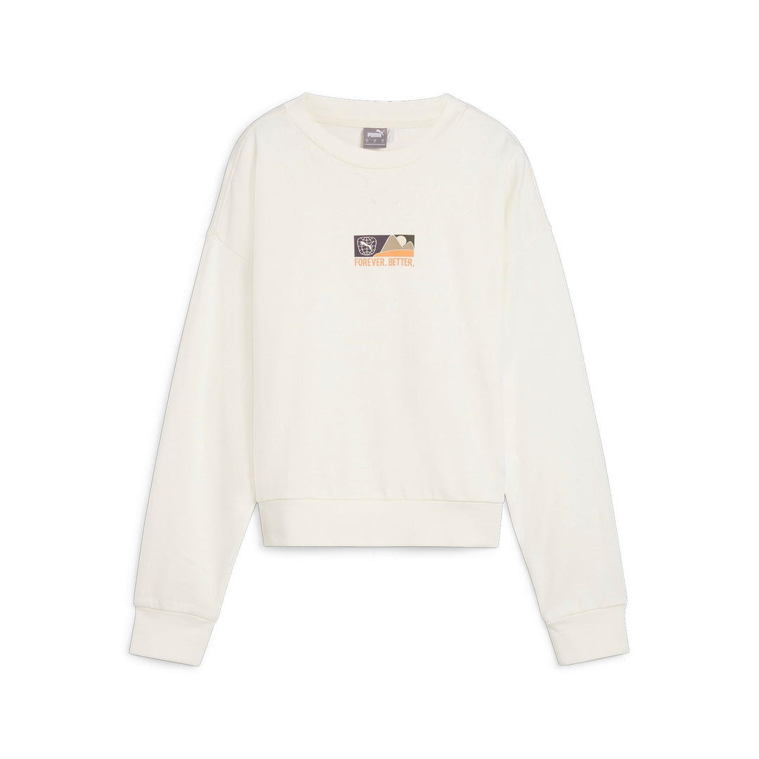 PUMA Damen Better Sportswear Crew Sweat S Ohne, S Ohne