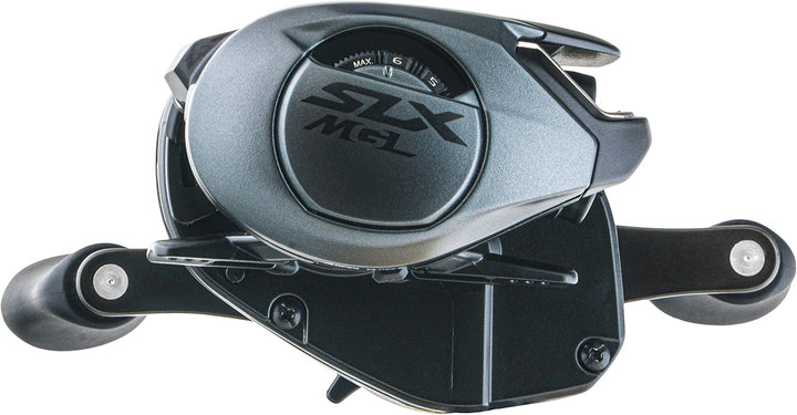Shimano SLX MGL 70 Baitcast-Rolle mit niedrigem Profil Übersetzung: 8,2:1 | Grösse: 70 links, Ü