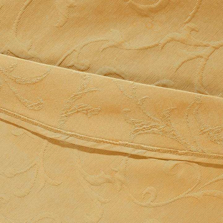Erwin Müller Tischdecke Düsseldorf bügelfrei gelb Grösse rund: 140 cm Ø Gelb 37 cm (Rund), Gelb 37 c