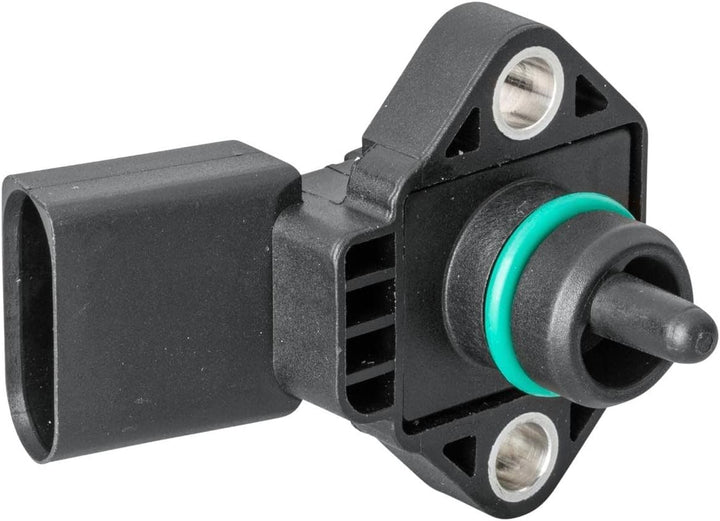 HELLA 6PP 358 152-011 Sensor, Ladedruck - 4-polig - geschraubt