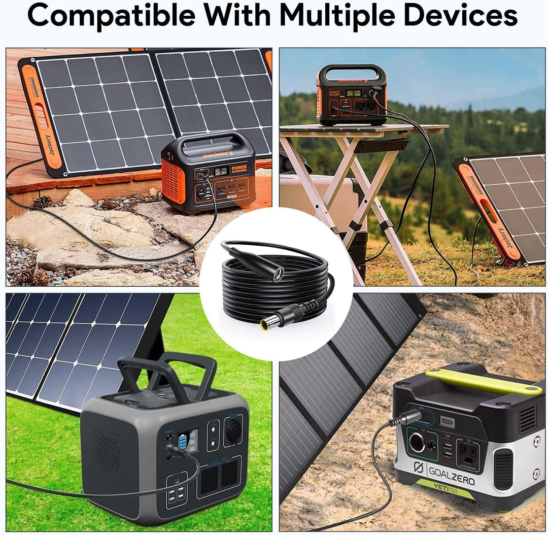 KFD 8,0MM Verlängerungskabel Solarpanel SolarSaga 100 von Jackery Solarmodul Kabel für Jackery 60W 1