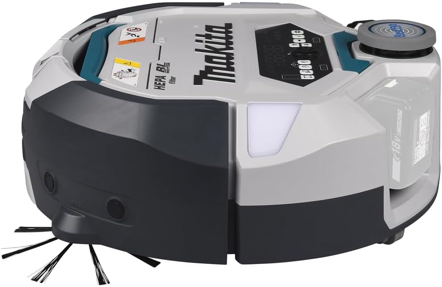 Makita DRC300Z Saugroboter 18V (ohne Akku und Ladegerät), Weiss/Schwarz