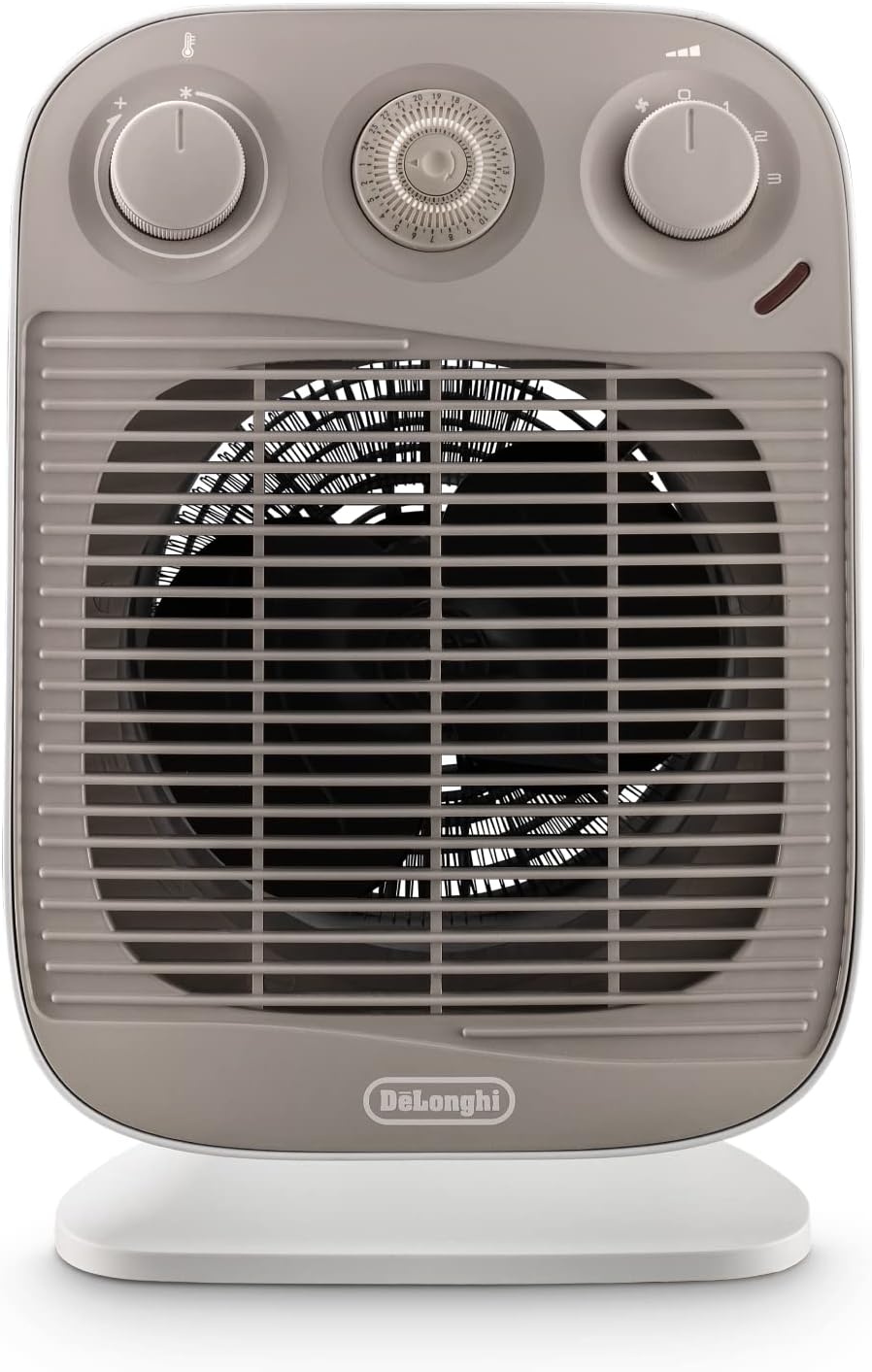 De'Longhi hfs50d22 Heizlüfter Vertical Edge, Weiss/Beige, Weiss/Beige