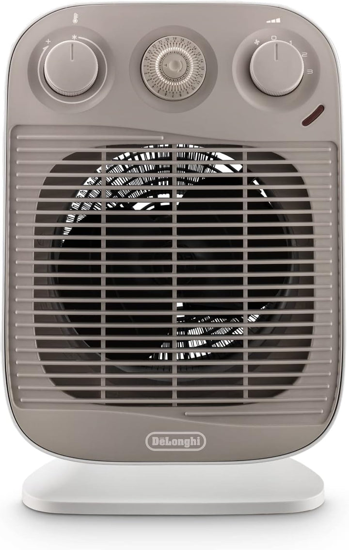 De'Longhi hfs50d22 Heizlüfter Vertical Edge, Weiss/Beige, Weiss/Beige
