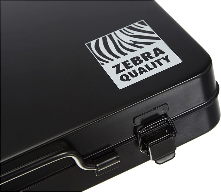Würth Zebra Steckschlüsselsatz 1/4 + 1/2 Zoll Knarrenkasten 59 tlg. 096509059 Single, Single