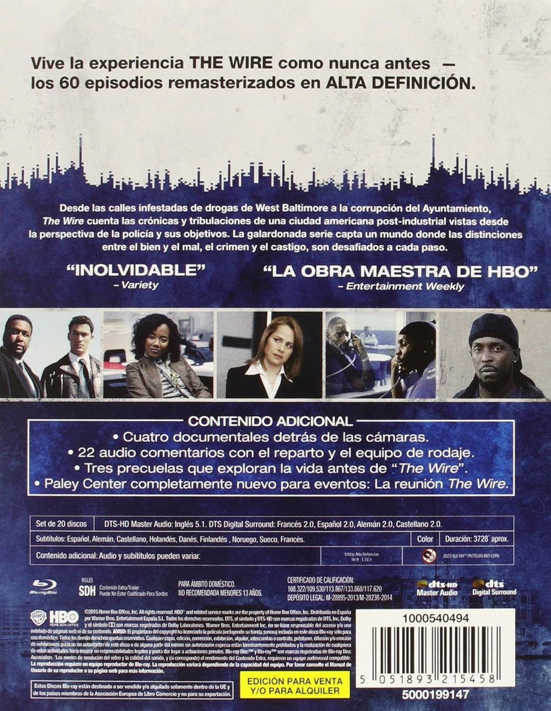 The Wire. La Serie Completa [Blu-ray]