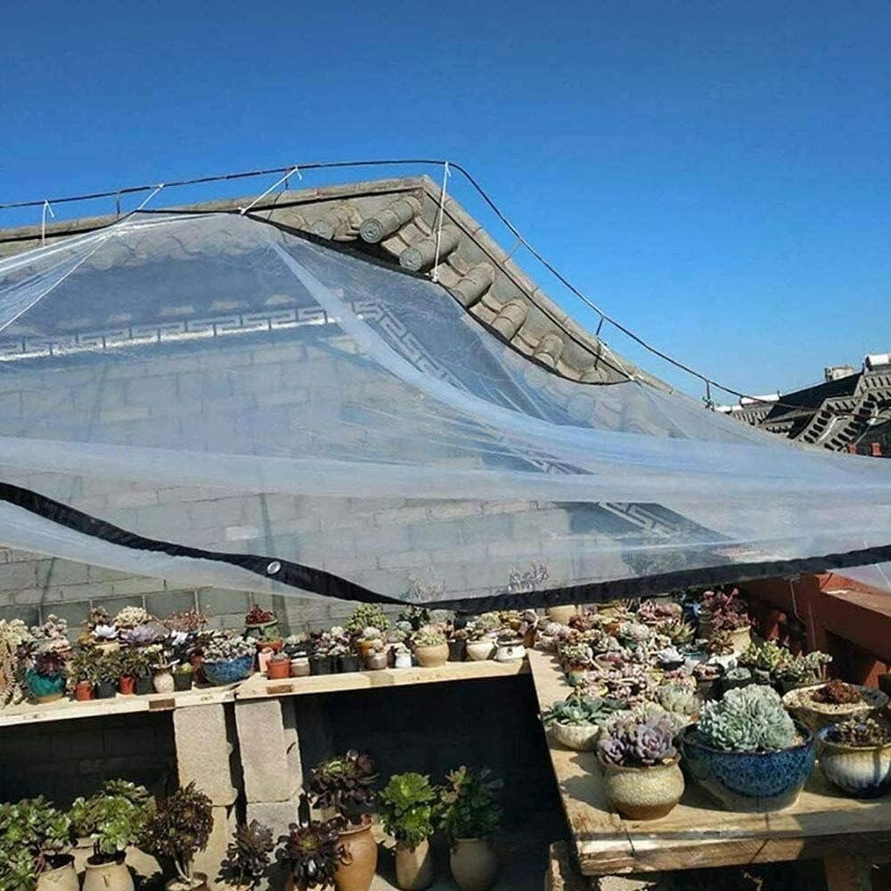 Transparent Plane mit ösen 2x3M,abdeckplane wasserdicht,Regenschutz Windschutz Mehrzweck Plane Für B