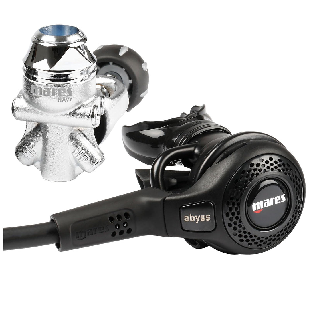 Mares Abyss 22 Navy II - DIN-Regler - 1. und 2. Stufe Regulator ABYSS 22 NAVY II, Regulator ABYSS 22