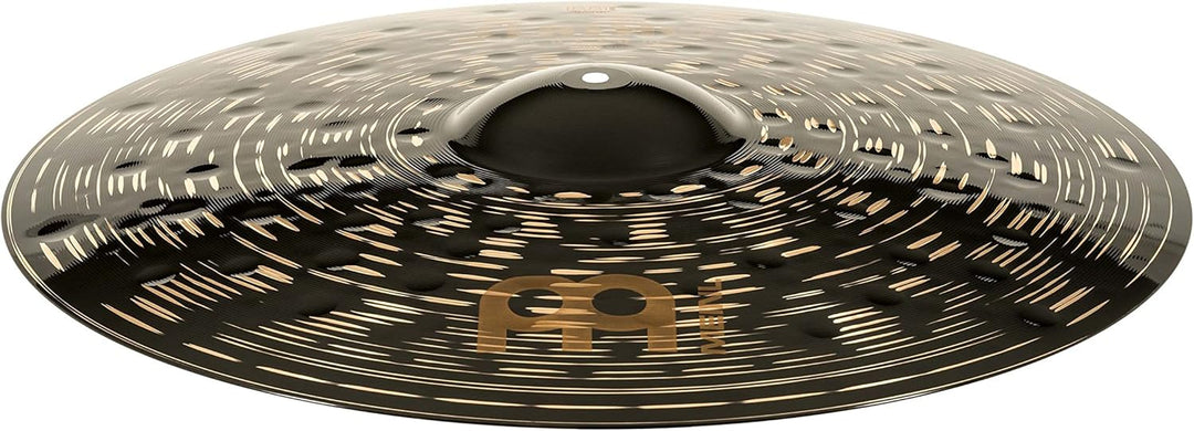 Meinl Cymbals Classics Custom Dark Ride 22 Zoll (Video) Schlagzeug Becken (55,88cm) B12 Bronze, Dunk