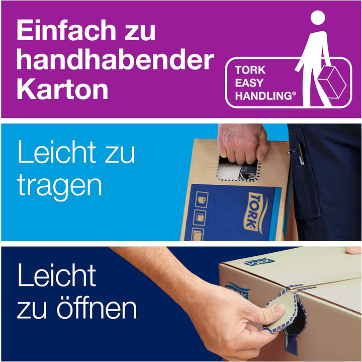 Tork Xpress Multifold Papierhandtücher 471093 - H2 Universal Falthandtücher für Handtuchspender - me
