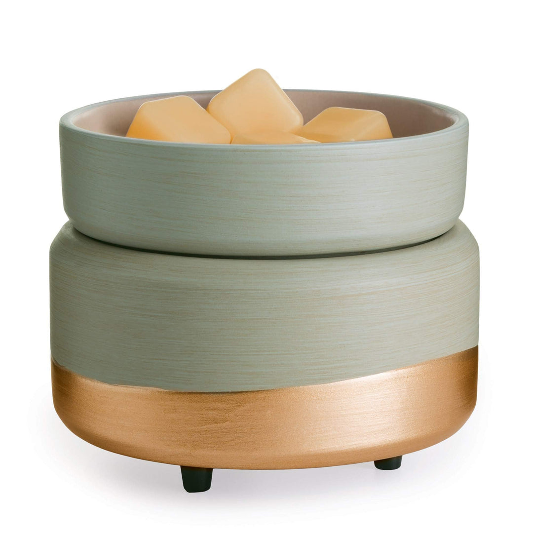 Candle Warmers ETC CWDMID Midas 2in1 Classic Duftwärmer, 16,0 cm x 13,5 cm Gold, Gold
