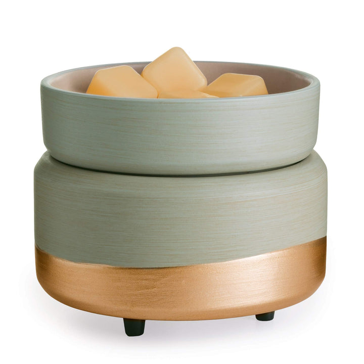 Candle Warmers ETC CWDMID Midas 2in1 Classic Duftwärmer, 16,0 cm x 13,5 cm Gold, Gold