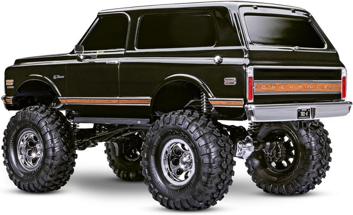 Traxxas TRX-4 Chevrolet Blazer 1972 High Trail schwarz ohne Akku NI Ladegerät 92086-4-BLK