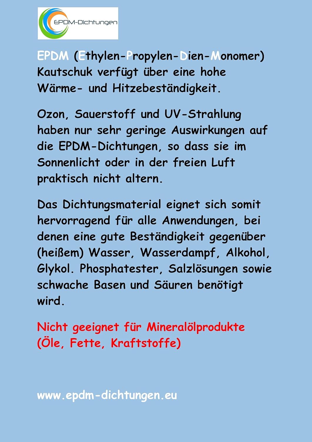O-Ringe Gummi-Dichtungen EPDM für alle 1/2" bzw. 3/4" Zoll Garten Schlauchsysteme z.B. Gardena (Prof