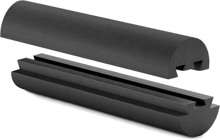 softX® Twincise Faszien Rollen Set, 39 und 59 cm lange Twincise Faszienrolle, schwarz