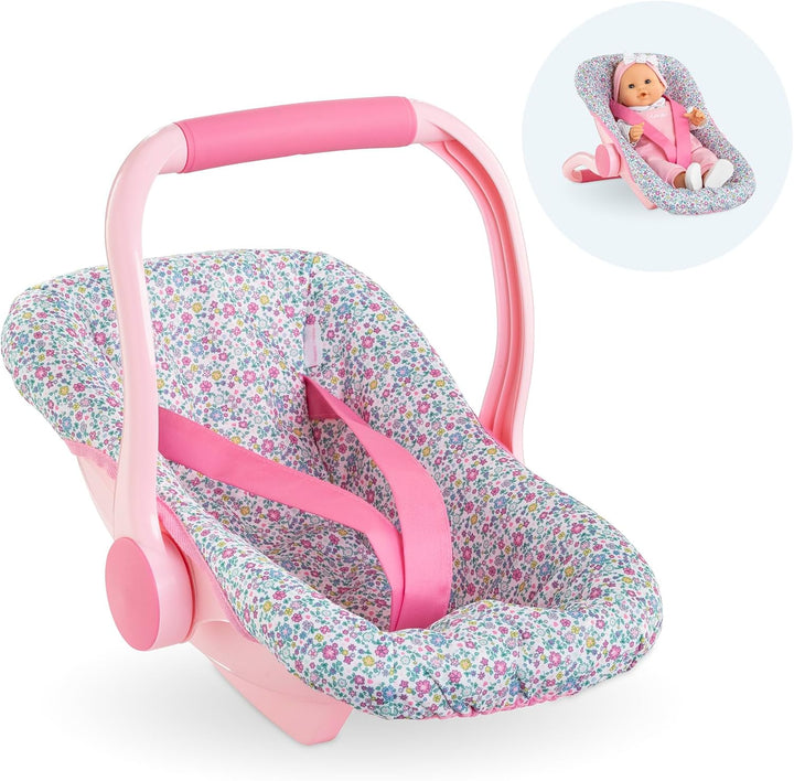 Corolle - Puppenhalter mit Blumenmuster, Zubehör, für Puppen 36 und 42 cm, ab 3 Jahren, 9000141840