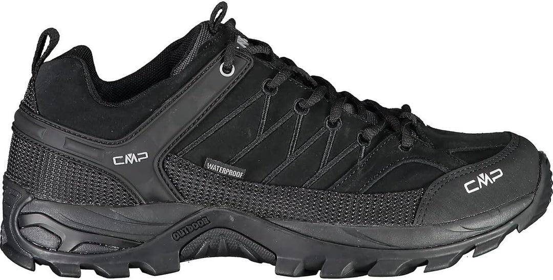 CMP Damen Rigel Low Shoes Wp Trekking-& Wanderhalbschuhe 39 EU Schwarz, 39 EU Schwarz