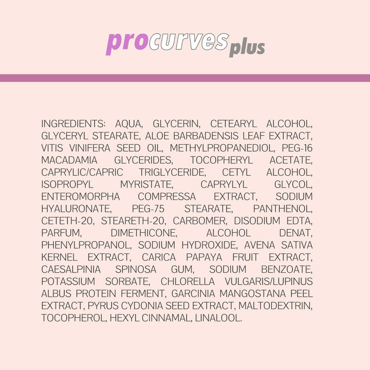 Brustvergrösserung - 2 Procurves Cream: Creme zur natürlichen Vergrösserung