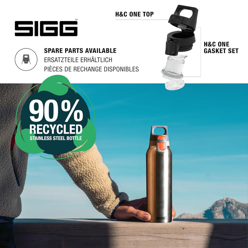 SIGG - Isolierte Trinkflasche - Thermosflasche Hot & Cold One - Mit Teesieb - Auslaufsicher - BPA-fr