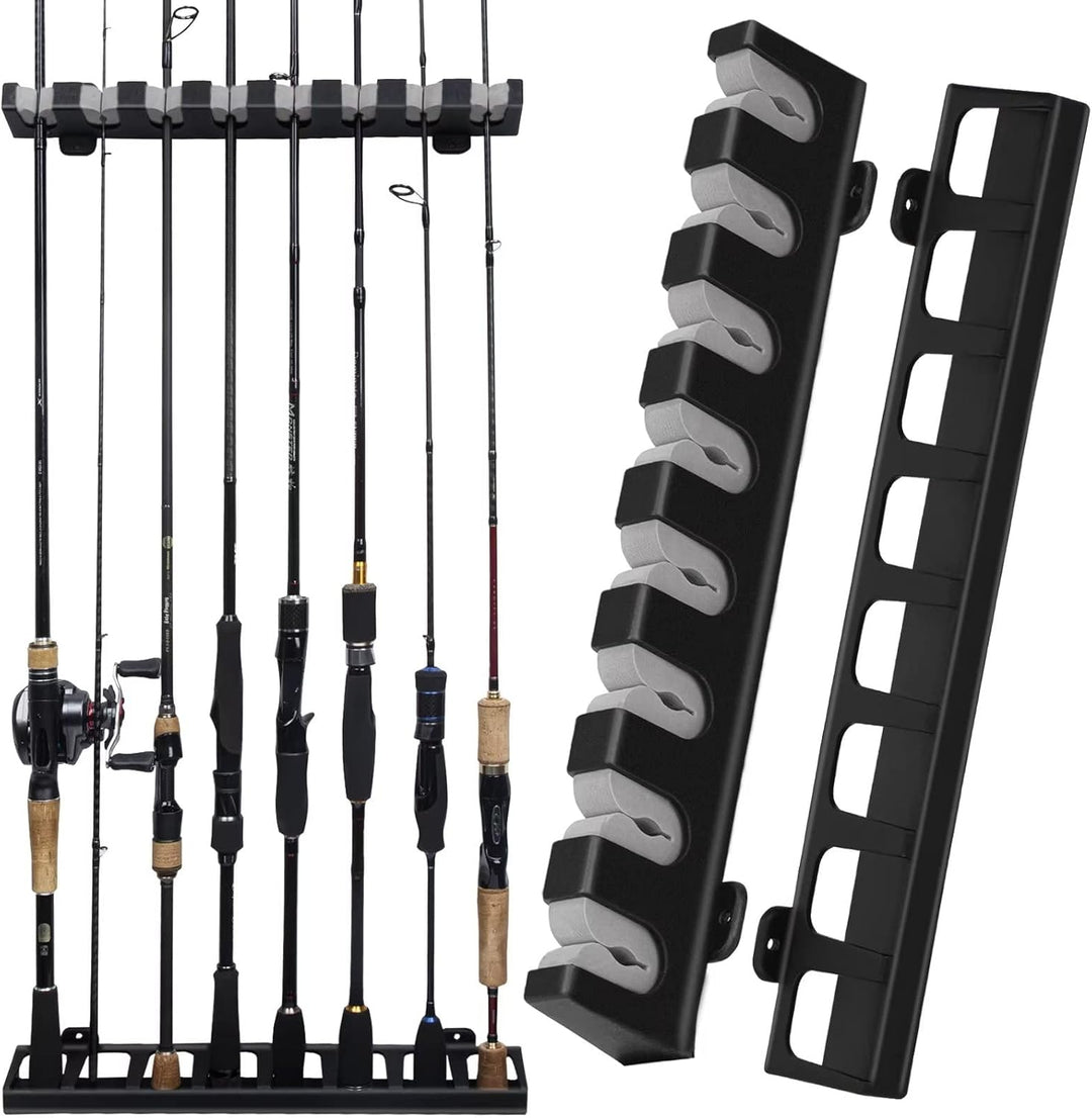 THKFISH Rutenständer Angelruten Angelrutenstände Angelrutenhalter Wand Vertikale/horizontale Angelru