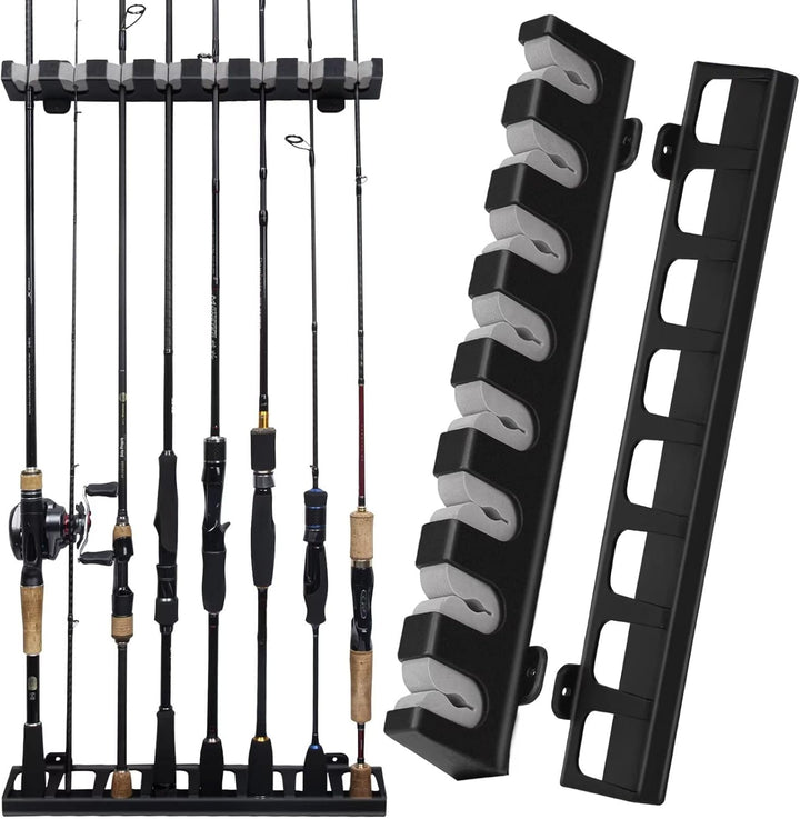 THKFISH Rutenständer Angelruten Angelrutenstände Angelrutenhalter Wand Vertikale/horizontale Angelru