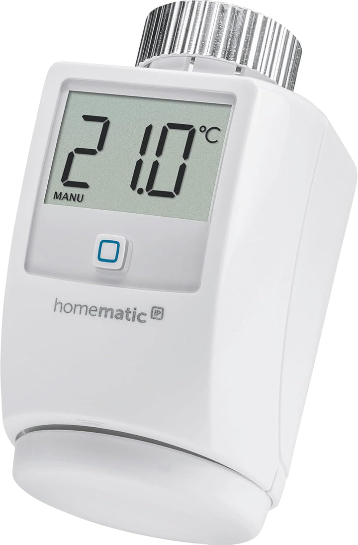 Homematic IP Smart Home Heizkörperthermostat 2er-Set, digitaler Thermostat Heizung, Heizungsthermost