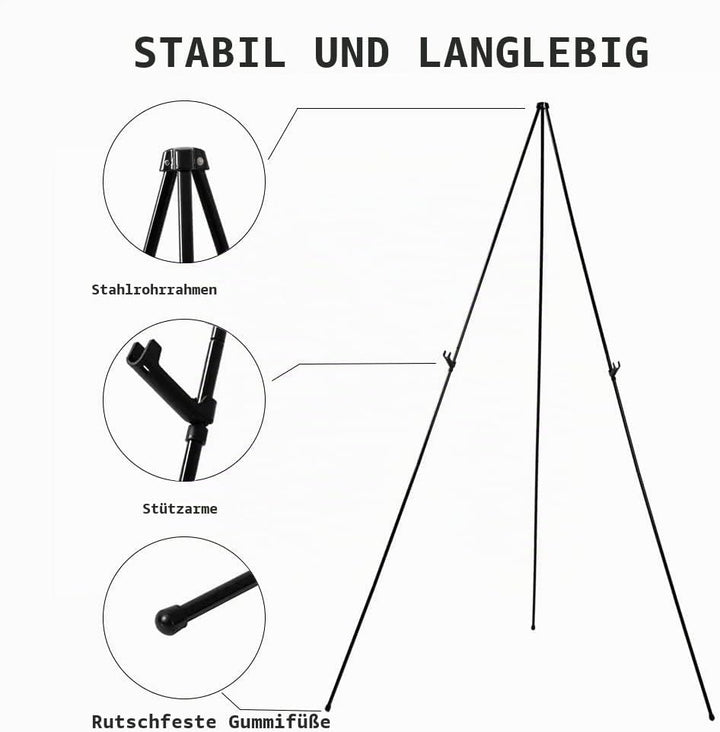 Display Staffelei 63" faltbar tragbar Instant Display Hochzeit Zeichen Poster Malerei Bodenständer v