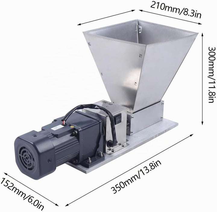 SchrotmüHle Elektrisch GetreidemüHle FuttermüHle MalzmüHle MaismüHle Kornquetsche Getreid WalzenmüHl