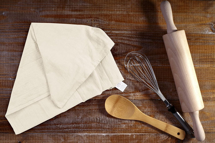 Utopia Kitchen Geschirrtücher für Mehlsack, 71,1 x 71,1 cm, ungebleicht, ringgesponnen, 100 % Baumwo