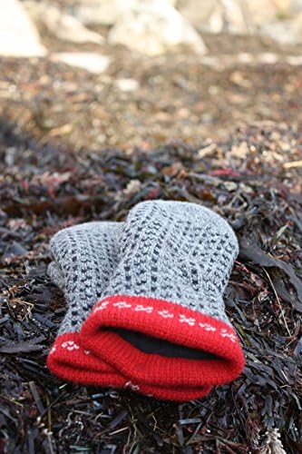 ÖJBRO VANTFABRIK Fäustlinge 4 Lagen 100% Merinowolle versch. Modelle, Grösse S-L (6-11) Handschuhe S
