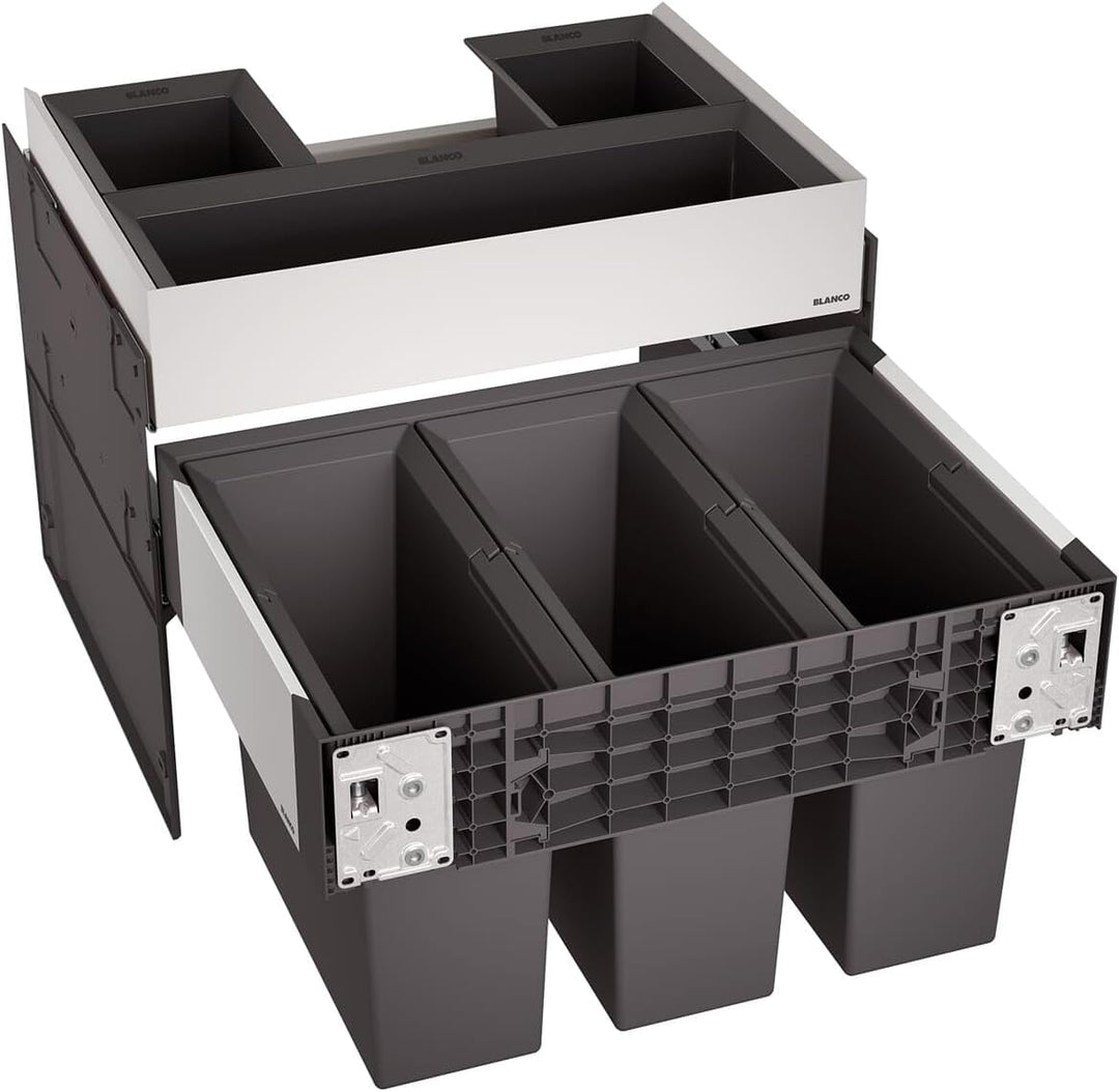 BLANCO 526209 SELECT II 60/3 Orga, Version 2021 60 cm Unterschrank - Mit Organisationsschublade 3 Ei