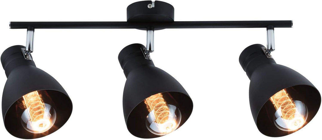 Paulmann Spotlight Davy max 3x20W E27 Schwarz 230V 3er, 3er
