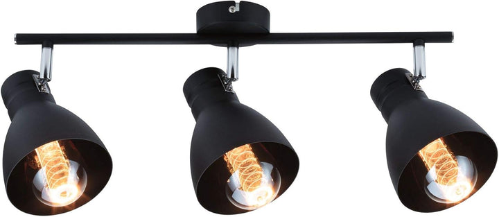 Paulmann Spotlight Davy max 3x20W E27 Schwarz 230V 3er, 3er