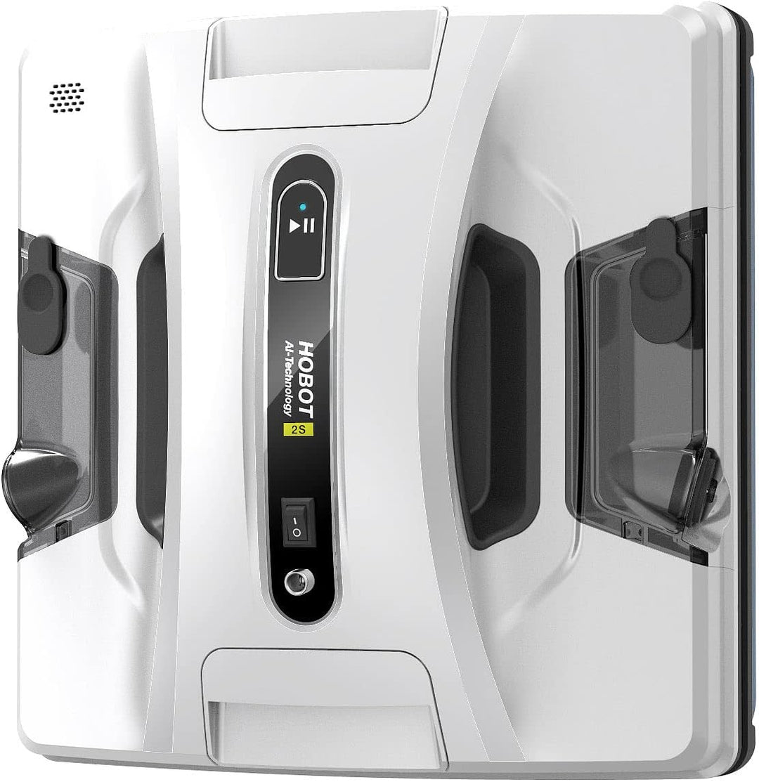 Sichler Exclusive Fensterwischroboter: HOBOT-2S Profi-Fensterputz-Roboter; Dual-Sprüher; Sprachausga