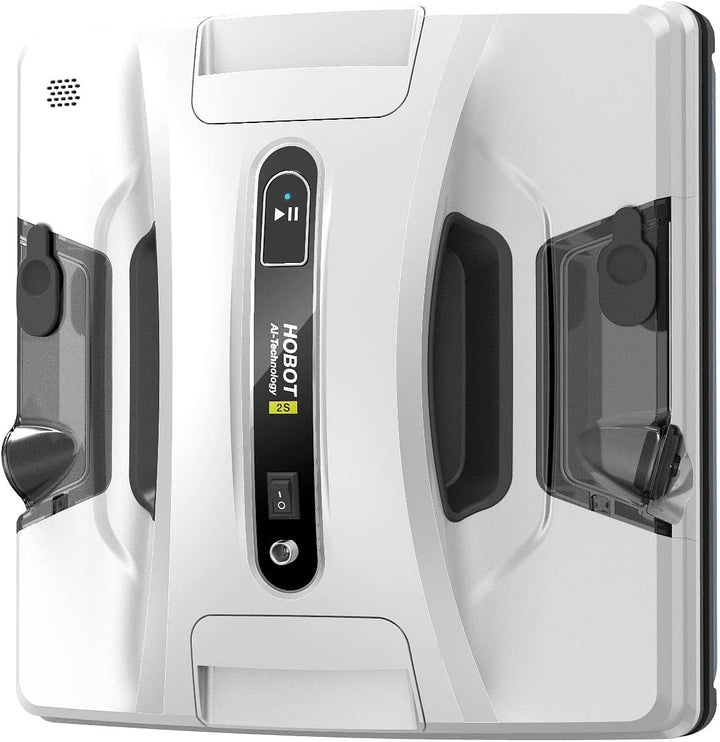 Sichler Exclusive Fensterwischroboter: HOBOT-2S Profi-Fensterputz-Roboter; Dual-Sprüher; Sprachausga