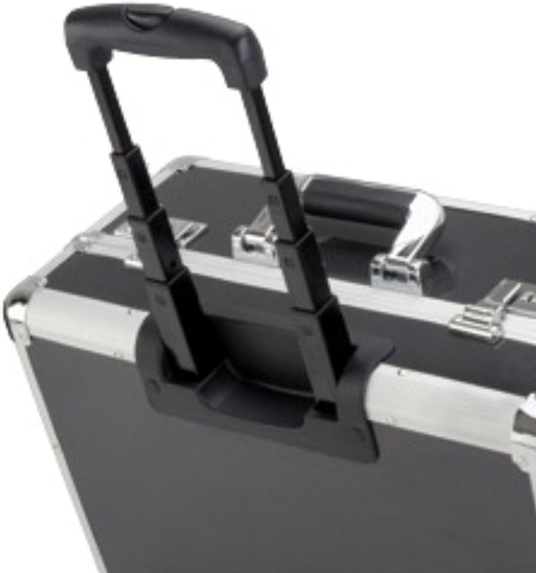 ALUMAXX 45129 Pilotenkoffer C-2, Piloten Koffer aus Aluminium, Dokumentenkoffer in Carbon-Look, Alum