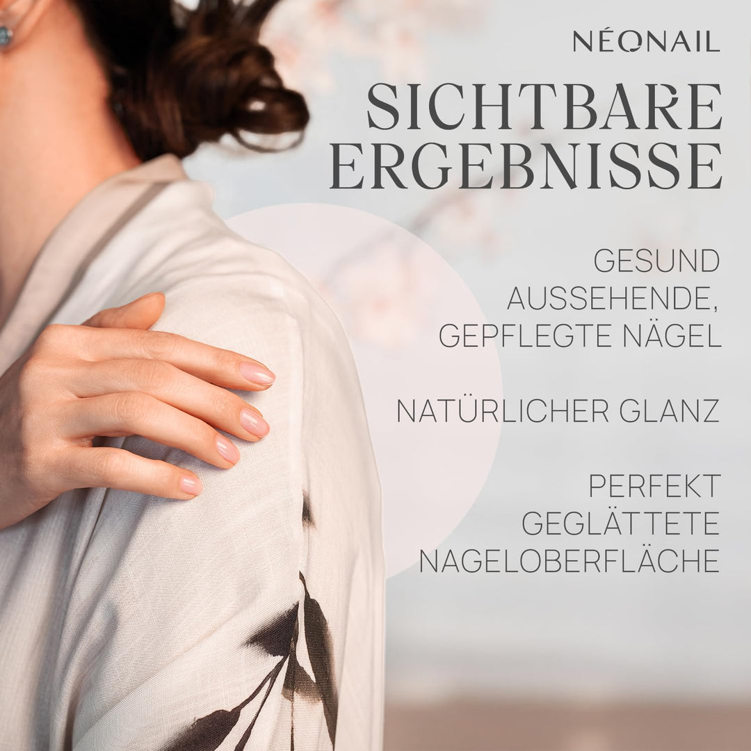 NÉONAIL Japanese Manicure Ritual – Japanisches Maniküre Set mit Kosmetiktasche, Nagelfeile & Buffer