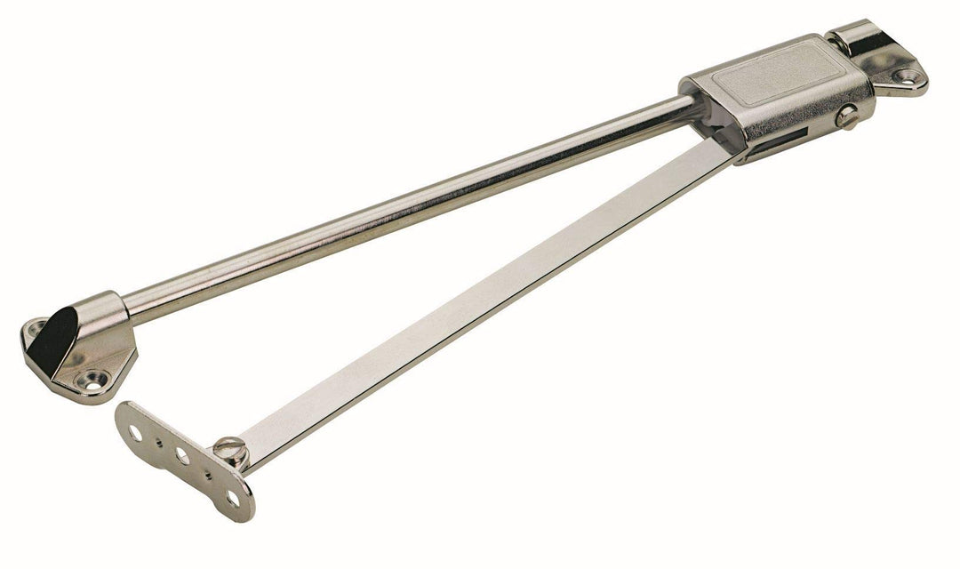 Hettich Bremsklappenhalter (Klappenhalter, Klappenbeschlag) - Schranktiefe Mind. 50 mm, 90° - Stahl,