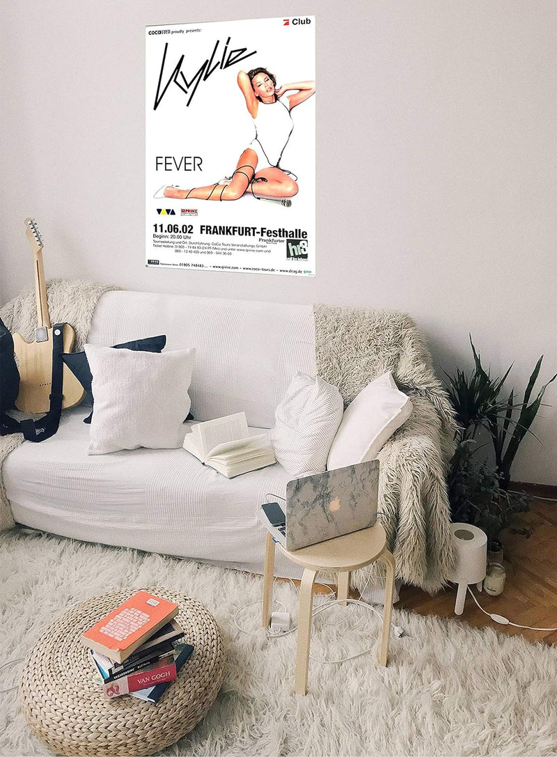 Kylie Minogue - Fever, Frankfurt 2002 » Konzertplakat/Premium Poster | Live Konzert Veranstaltung |